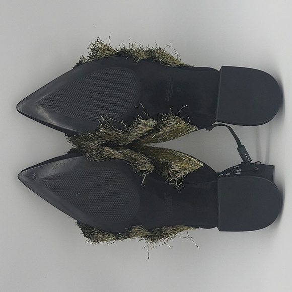 983- Zara Basic Collection Women's Flat Mules Size 6.5 NWT - Picture 6 of 7